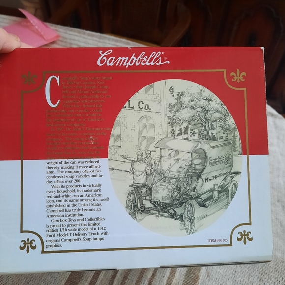 🏷SALE. 1912 Campbell's Ford Model T Delivery Truck. NWT. Collectible - Picture 5 of 10